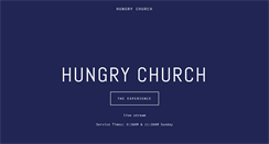Desktop Screenshot of hungrychurch.com